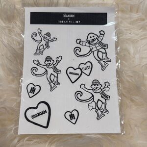 Roller Rabbit X Mackage temporary tattoos limited edition collab